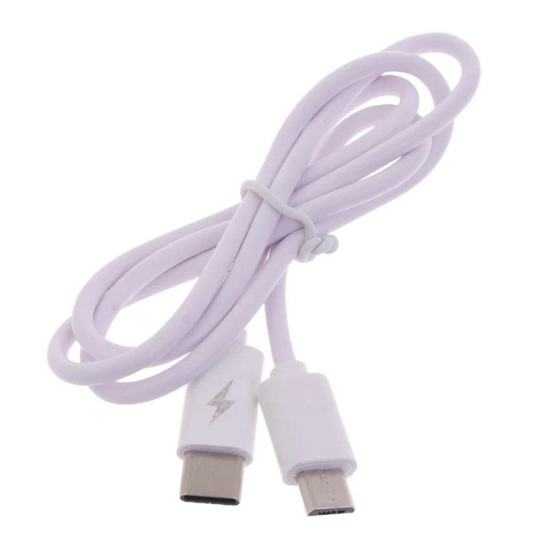 Type-C  To Micro USB Cable For Phone Laptop Tablet Cord Wire Male To Male 60cm Fast-Charging Data Adapter 5V 2A 10W