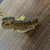 personalized nameplate necklace customized name necklace heart custom name chain custom pendant for women christmas gifts