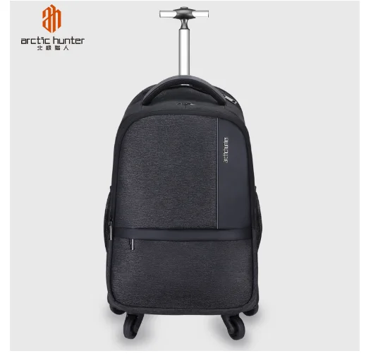 Artic Hunter Men Rolling backpack wheels wheeled backpack bags carry on hand Luggage bags travel Trolley Bags  Trolley Suitcase