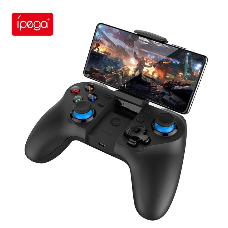 

Ipage Gamepad PG-9129 Wireless Bluetooth Joystick PUBG Mobile Game Controller Controle for Android iOS Xiaomi Smartphones
