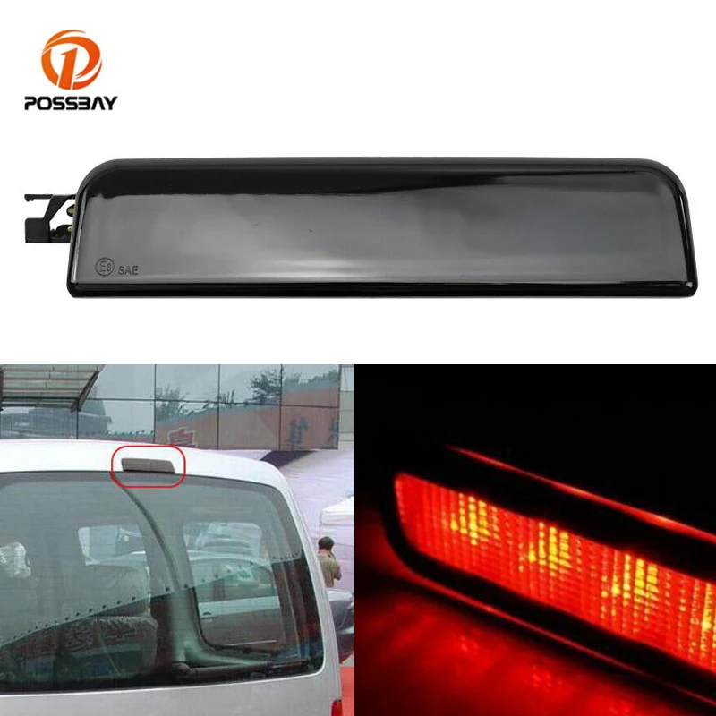 

Car LED Third High Level Brake Light Red Rear Mount Stop Lamp Center for VW CADDY III BOX ESTATE 2004 2005 2006 2007-2015