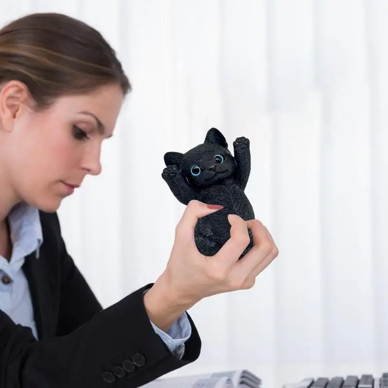 Кошачья мягкая лапа реалистичные игрушки для снятия стресса котенок моти мягкие