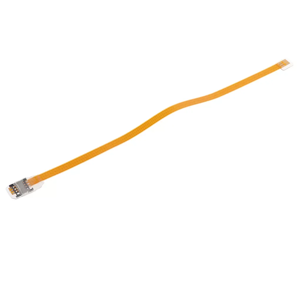 

4C220Y Micro SIM Card Adapter Extension Cable No Data Loss Switching Golden