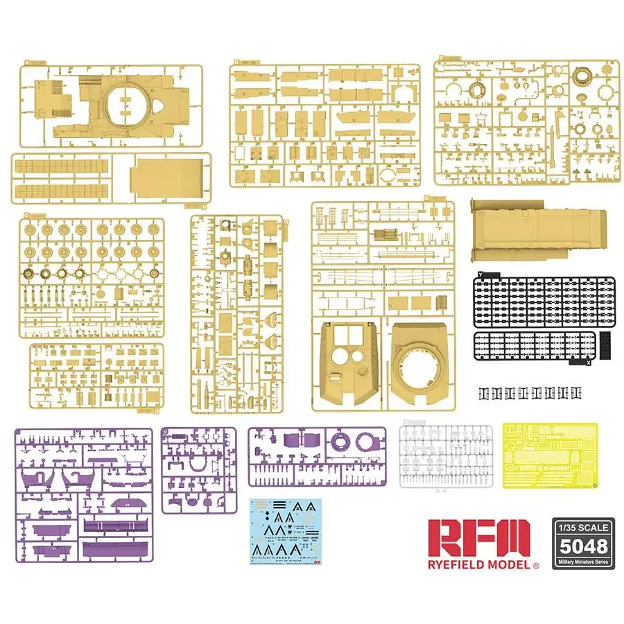 RYEFIELD RM-5048 1/35 USMC M1A1 FEP Абрамы с набором лезвий распылителя-комбита