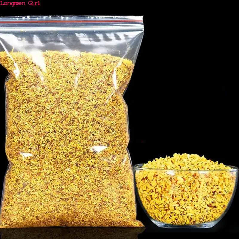 

High Quality Dried Sweet Scented Osmanthus Buds Dried Flowers Natural Gui Hua Bulk For Health Care Cake Making Party Wedding