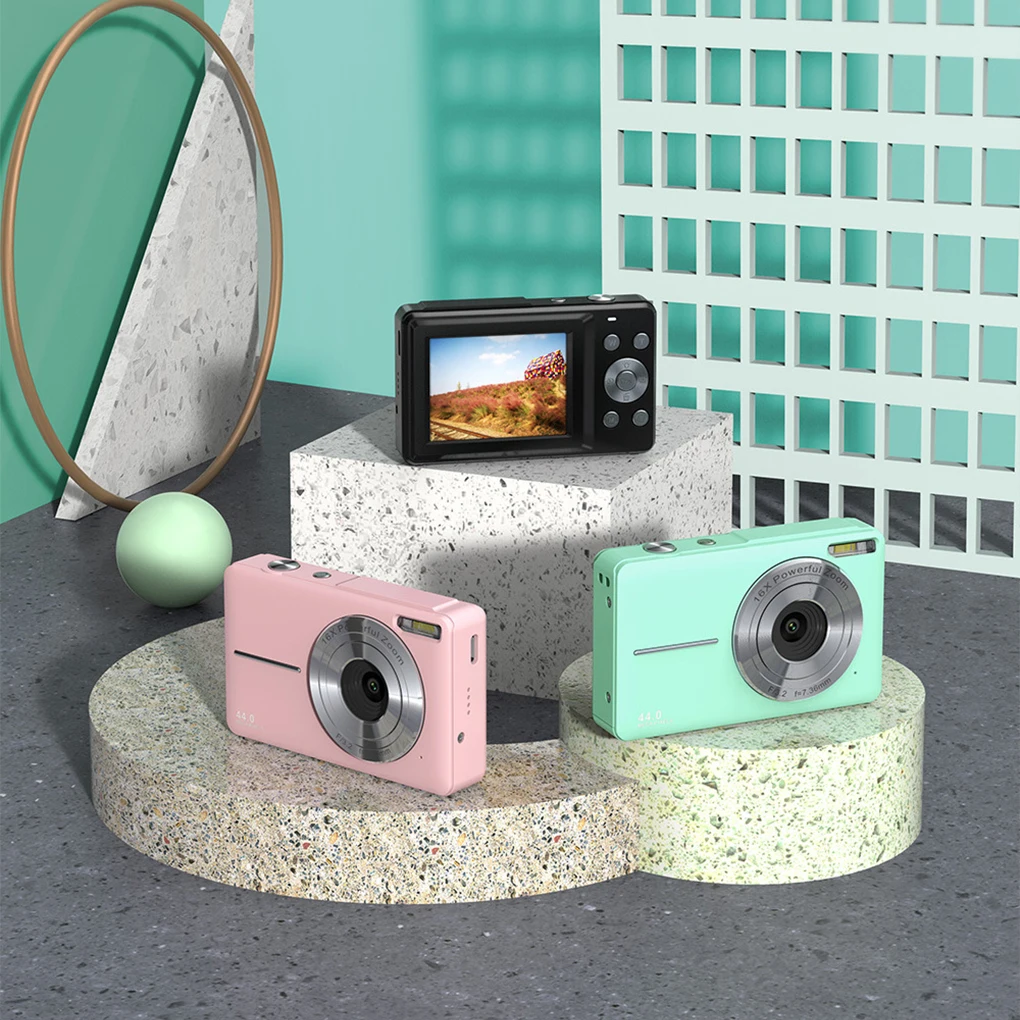 Long-lasting Battery Life Reliable Household Camera Integrated High-definition Digital Recording Childrens Camera black