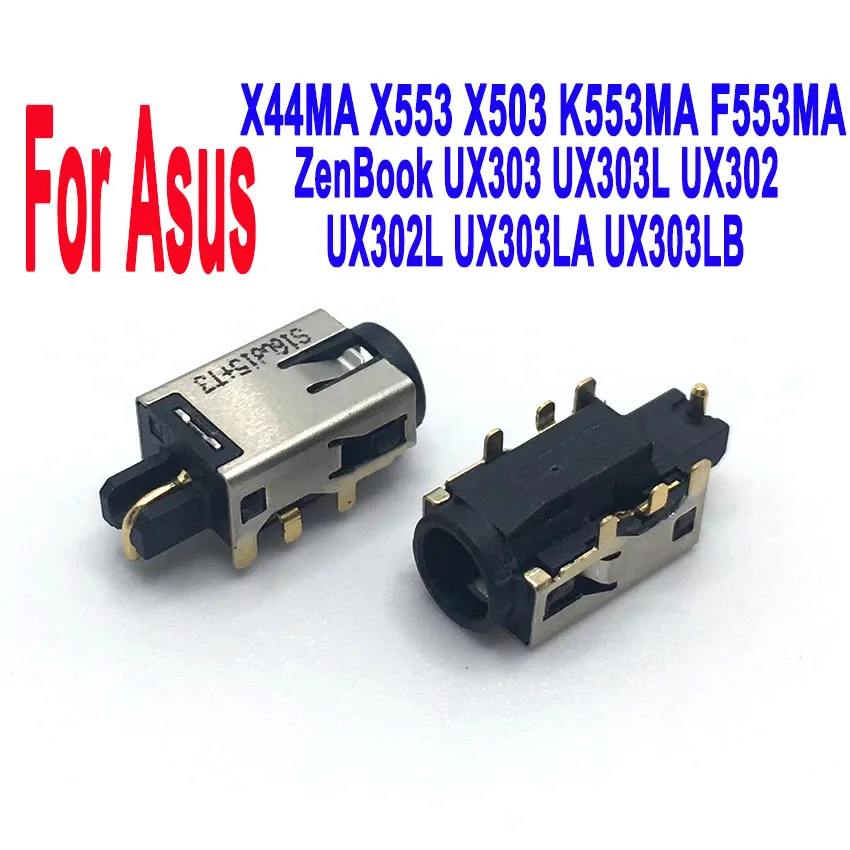 Laptop DC Power Jack Socket Charging Connector Port For Asus X44MA X553 X503 K553MA F553MA  UX303 UX303L UX302 UX302L UX303LA/LB