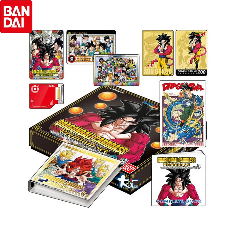 

Оригинальная флеш-карта BANDAI Dragon Ball Son Goku премиум-комплект Vol8PB лимит 29-30 Deluxe Edition коллекционная карточная игра подарки