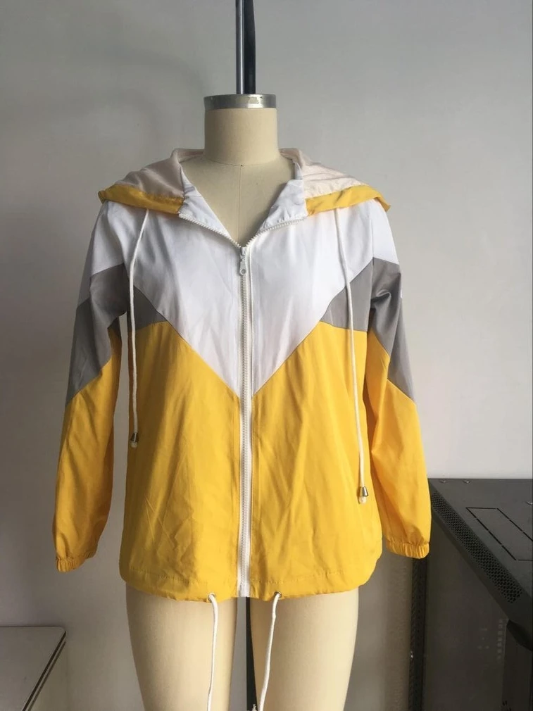 

Женский и мужской ветрозащитный дождевик на молнии для занятий спортом на открытом воздухе