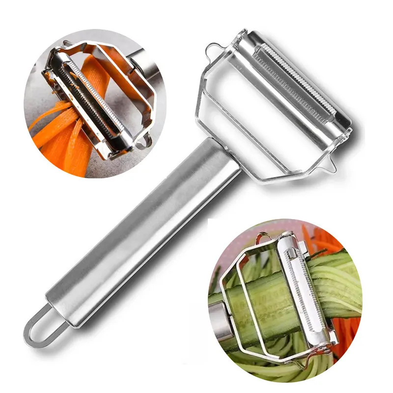 

Multifunction Potato Cucumber Carrot Grater Stainless Steel Fruits Vegetable Slicer Cutter Julienne Peeler Kitchen Accessories