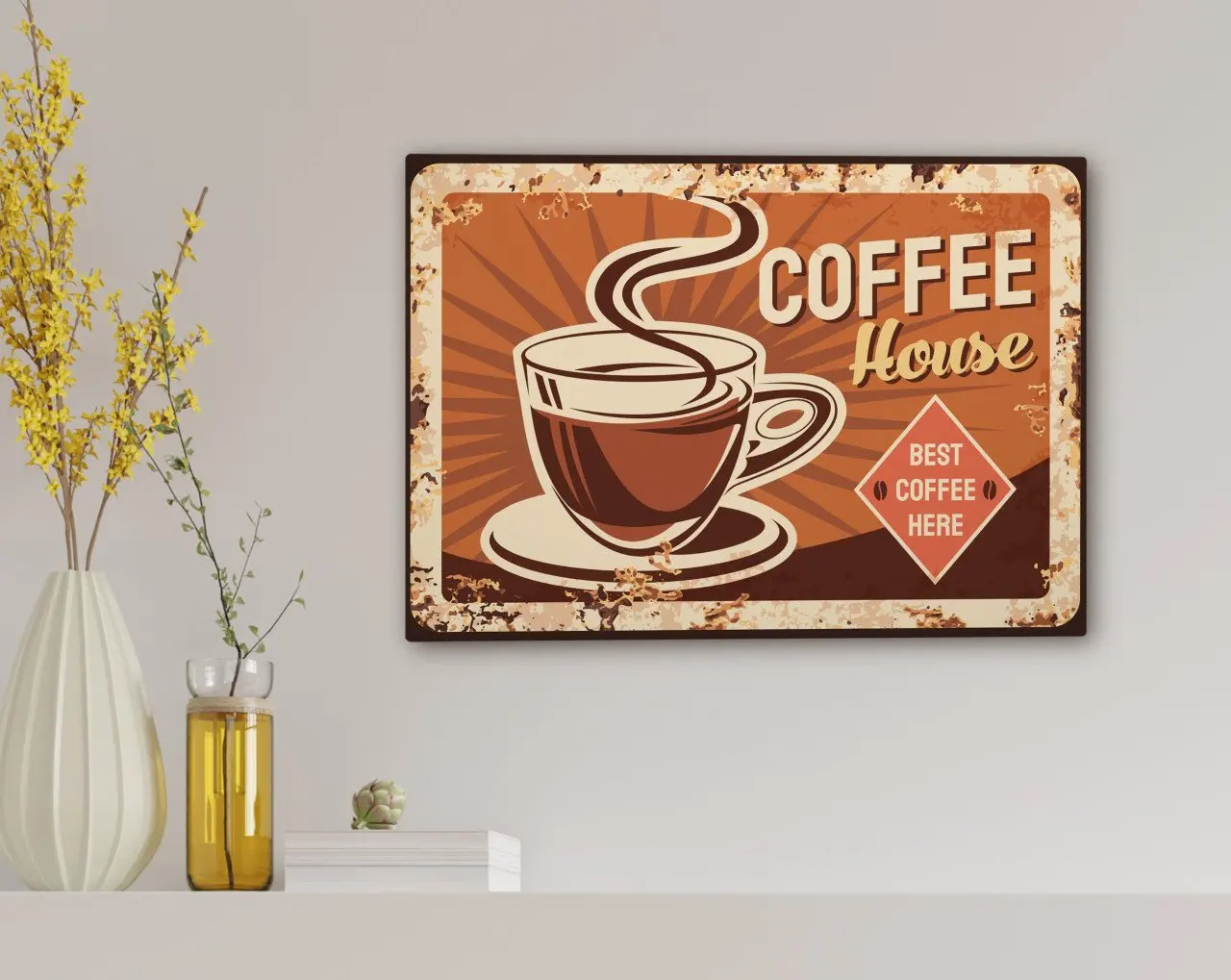 

Холщовый столик BK Home Coffee Design 30x50cm-32