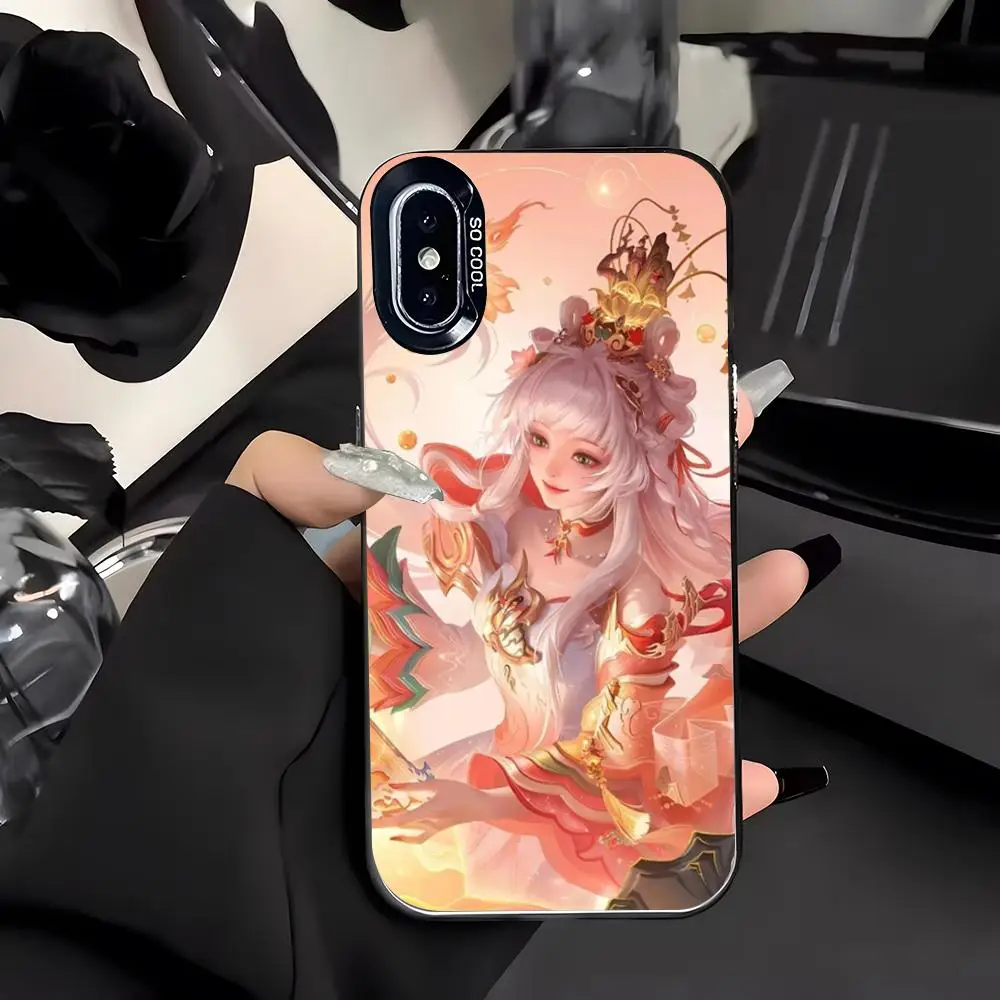 Фото Чехол для телефона Game-Honor Of Kings Hero для iPhone 17 Air 16 E 15 14 Plus 13 12 11 Pro Max, цветной, серебристый №4