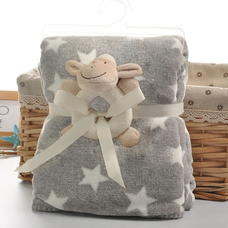 

room decor Coral wool lamb wool double blanket