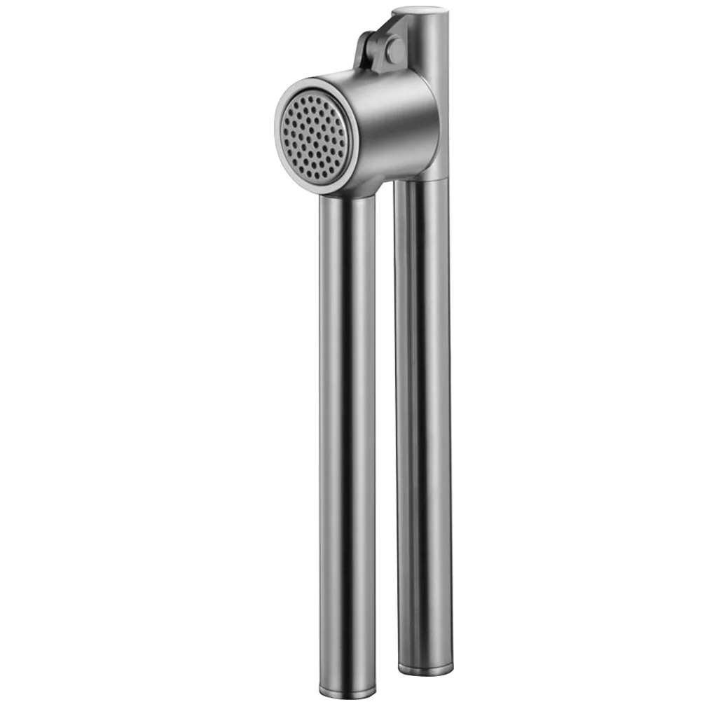 

Garlic Press Crusher Onionsteel Ginger Vegetable Manual Stainless Metal Mincer Smasher Slicer Machine Squeezer Keepergadgets