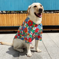 big dog clothes summer large dog shirt corgi garment samoyed husky labrador golden retriever pet costume apparel dogs products