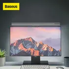 Светодиодная настольная лампа Baseus с регулируемой яркостью, Офисный Компьютерный прибор для ухода за глазами, настольная лампа для кабинета, для чтения, монитора, подвесной светильник