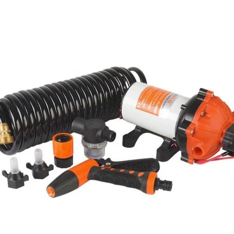 Диафрагменный насос серии 55 Сверхмощный комплект для мойки 5.0GPM 60PSI 12 В с 6 м