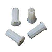 custom injection molding trolleys plastic caster inserts mould