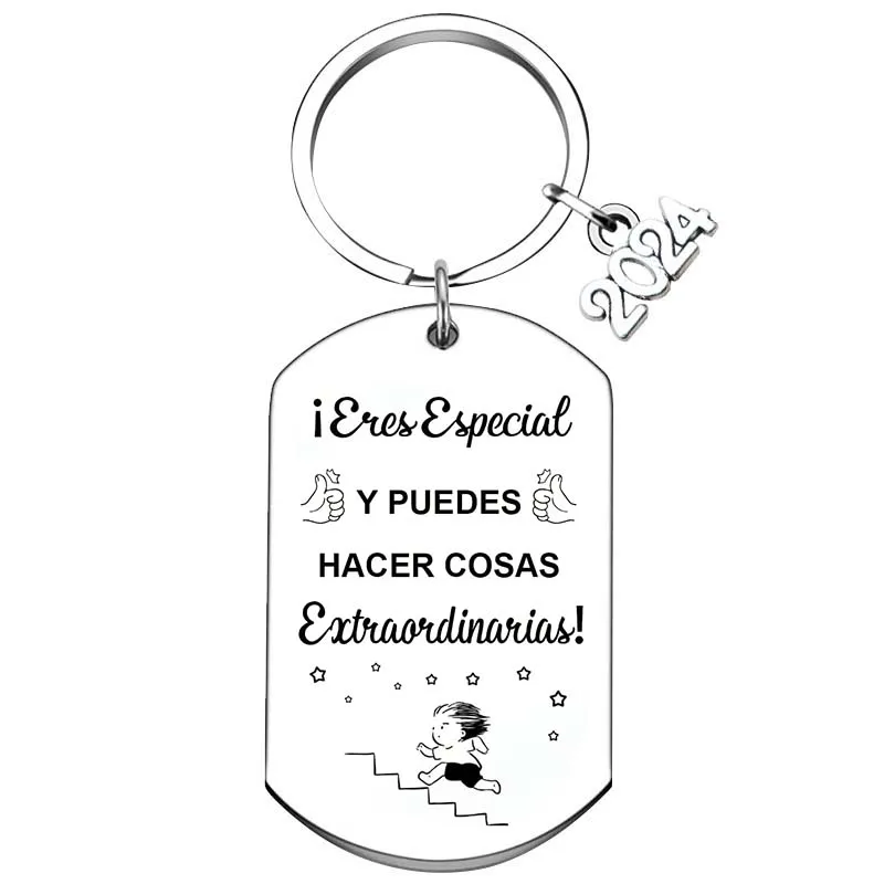 Подарок на выпускной испанский 2024 брелок для него ее класса колледжа средних и