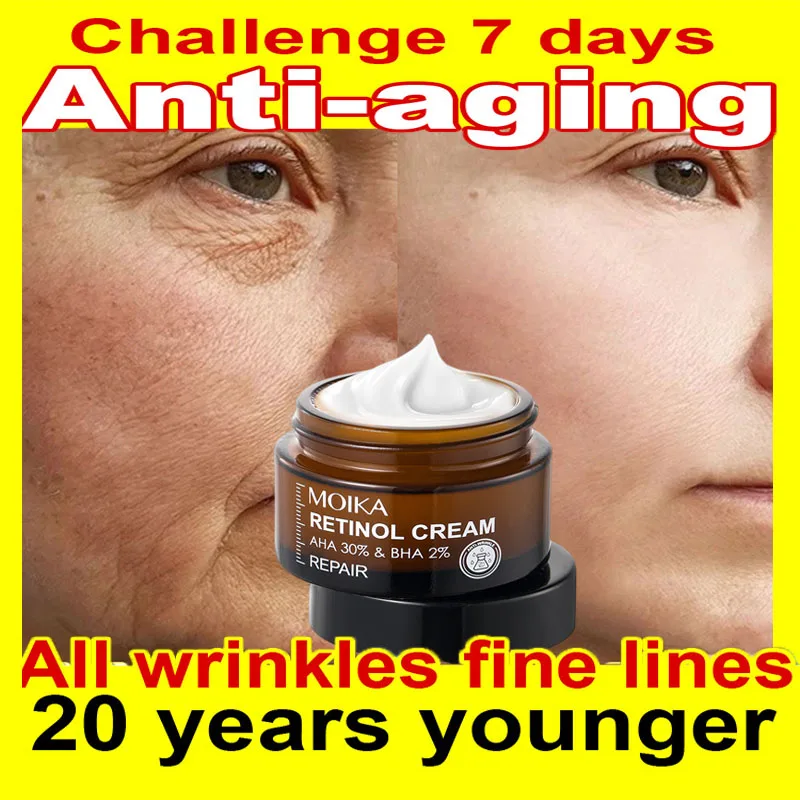 

Retinol Lifting Firming Face Cream Instant Wrinkle Removal Anti-aging Improve Puffiness Fade Fine Lines Nourish Korean Cosmetics