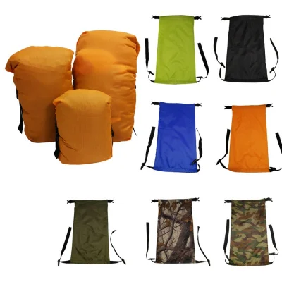 Camping Sleeping Bag Storage Bag Waterproof Pack Compression Stuff Sack Travel Hiking High-Capacity Backpack Outdoor Bag 5L/11L