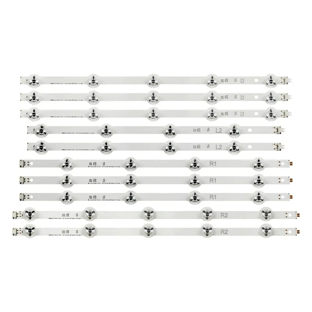 

10pcs LED Strips For TH-42AS670H TH-42AS700A TX-42ASM651E TX-42ASM655 42AS700