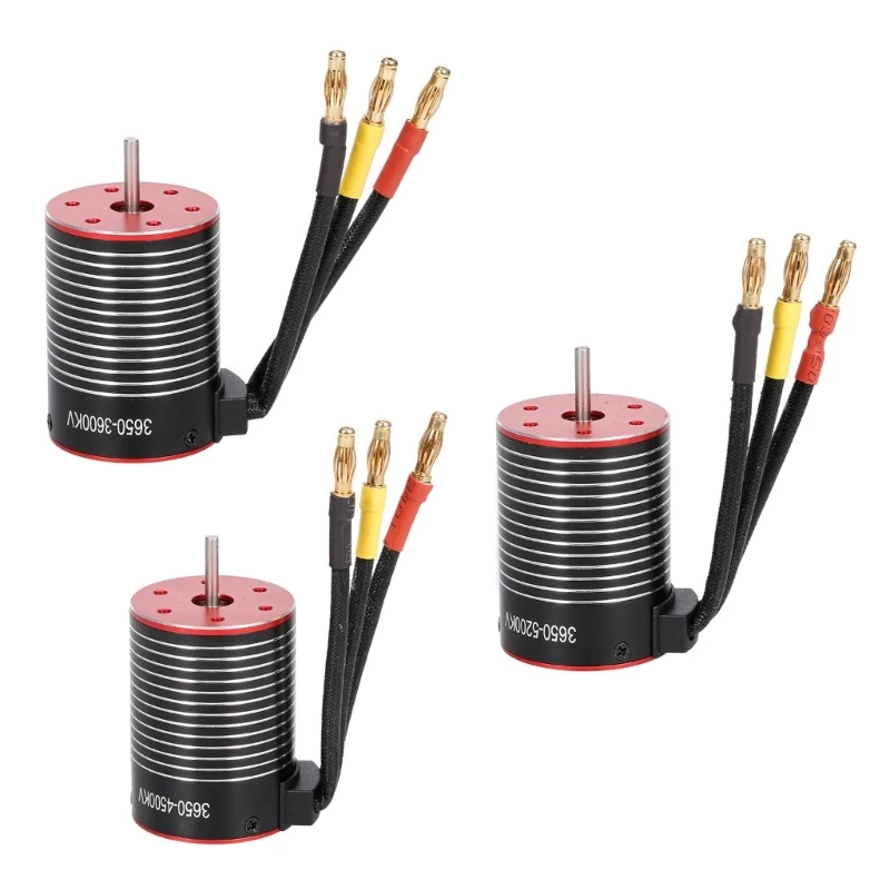 

RC 3650 Brushless Motor 5200kv/4500kv/3600kv Hsp Redcat Rc 4wd DropShipping