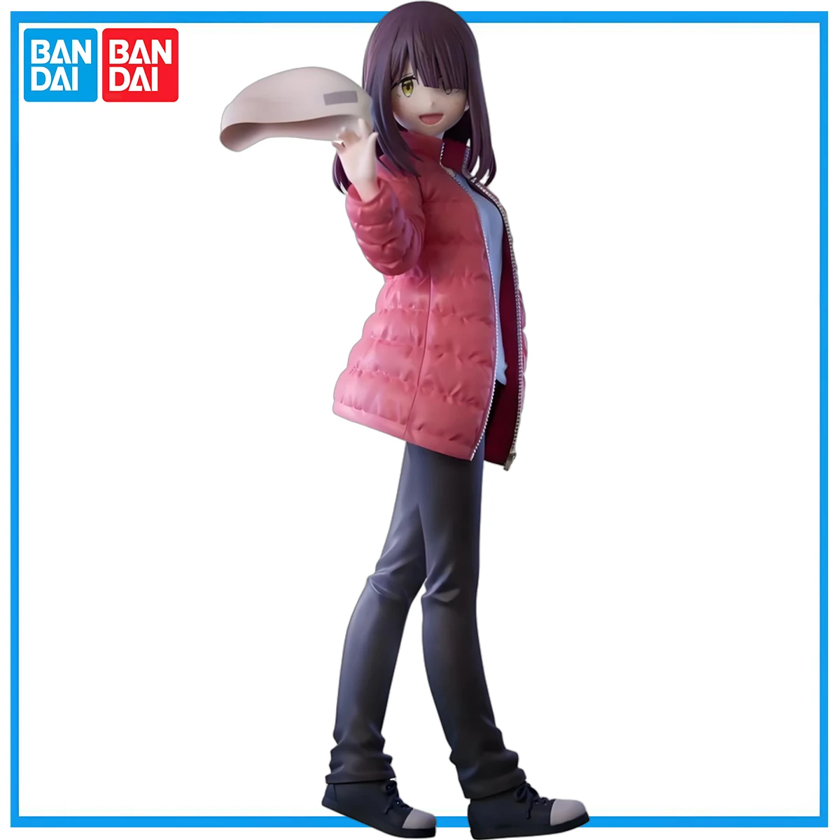 Фото В наличии: Оригинальная коллекционная фигурка Bandai Banpresto Айано Токи из аниме Yurucamp, 3-й сезон, 24 см, модель для коллекции, подарок на день рождения №1