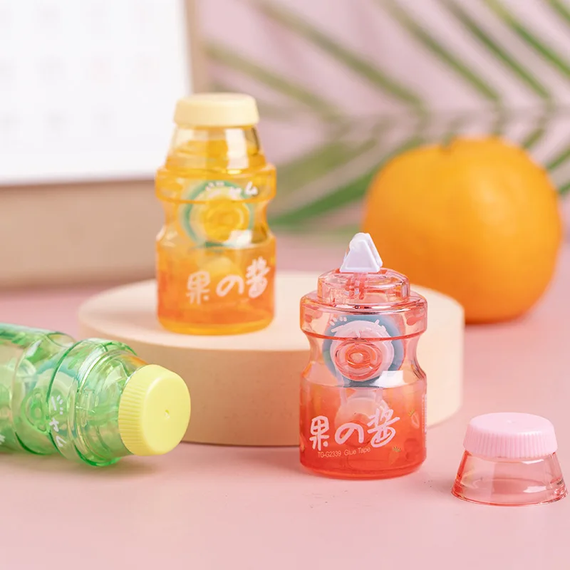 

3 Styles Candy Color Dotting Glue Cute and Compact Dot Double-Sided Adhesive Tape Student Journal DIY Adhesive Tape