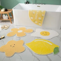 2022 small carpet lemon cartoon tapic creative bedroom warm winter environmentally friendly family essential tapis de chambre