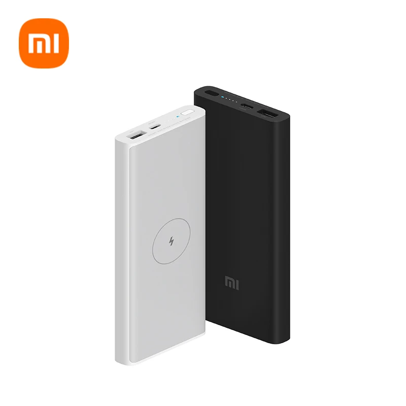 

Original Xiaomi Wireless Power Bank Youth Edition 10000mAh 18W External Battery Portable Mobile Phone Travel Powerbank WithCable