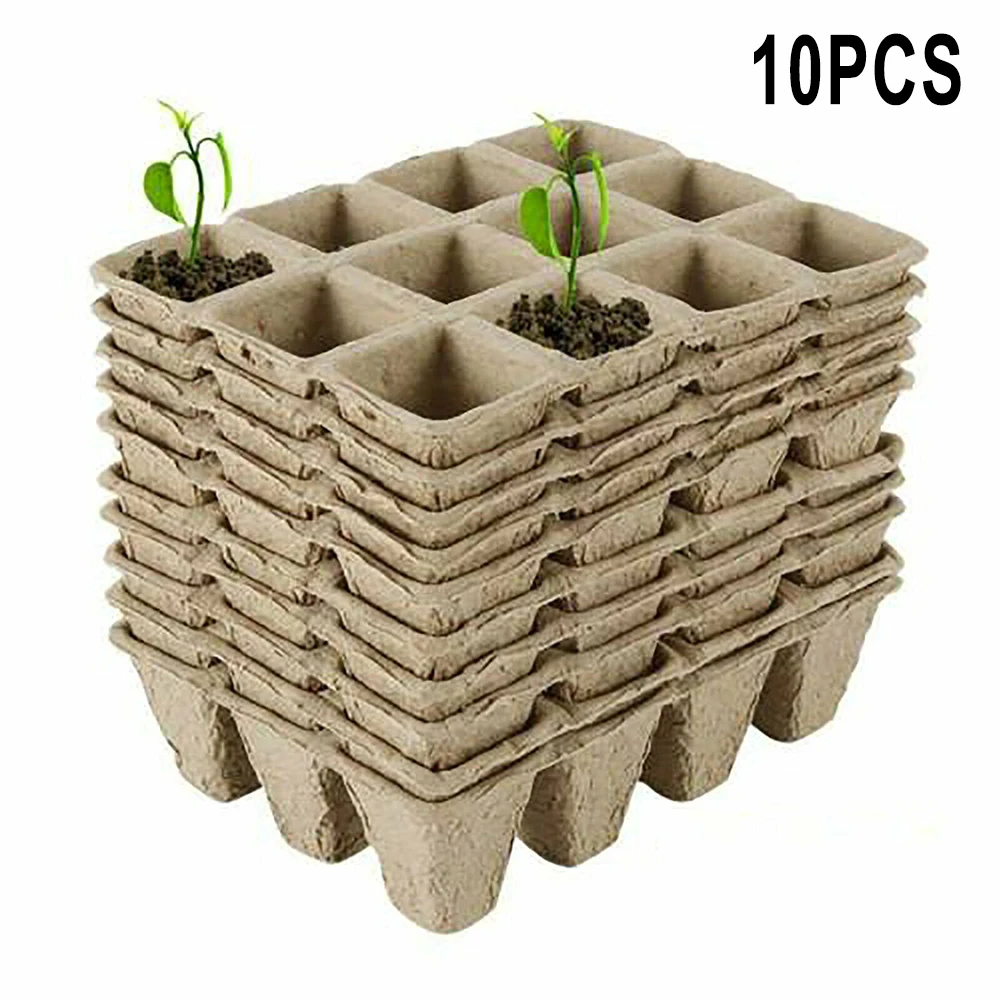 

10 шт., биоразлагаемая бумага с 12 отверстиями, 16,5x12 см