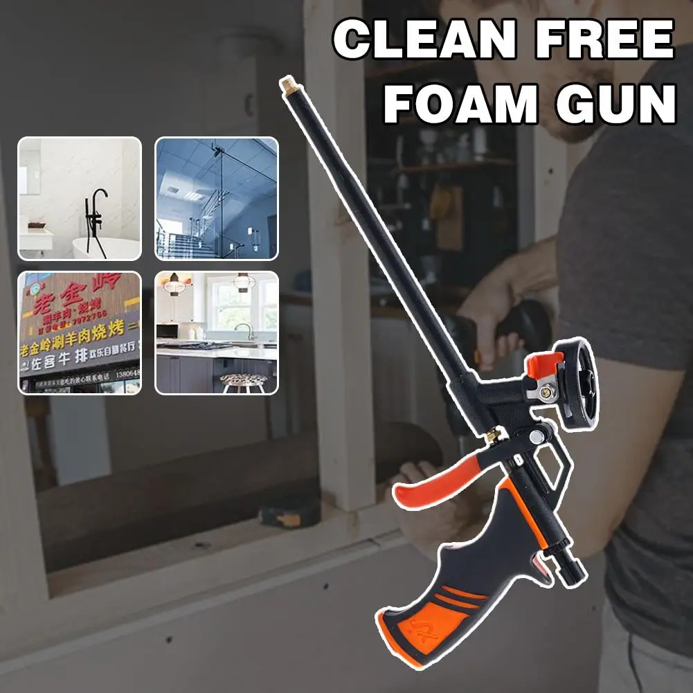 

Foaming 70mpa Sprayer Metal For Gun Spray Caulking Sealing Glass Filler Selant Sealer Foam Expansion Applicator