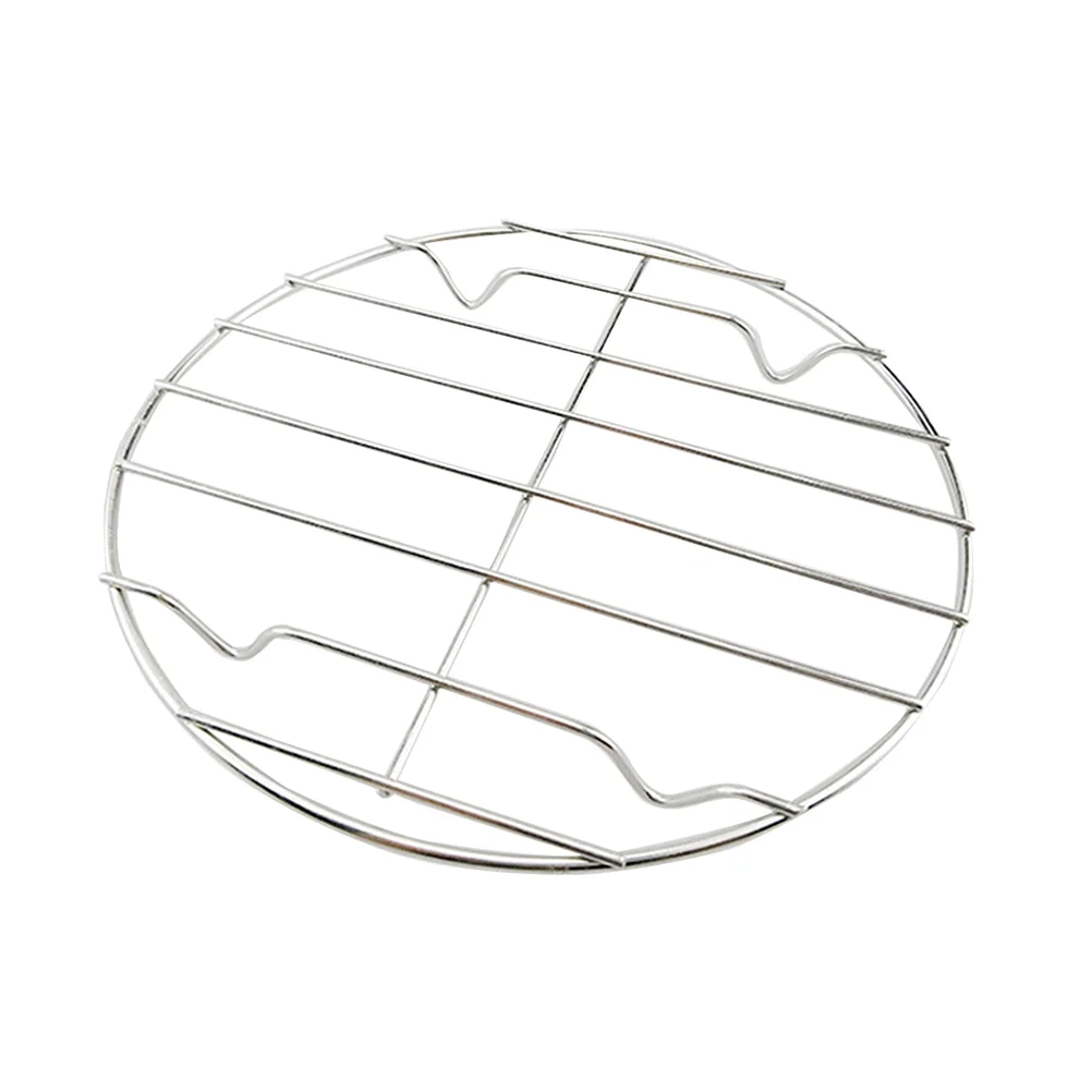 

Round Cooking Rack Stainless Steel Cooling Steaming Grilling Rack Roasting Wire Racks Drying Rack Bakery Cooling Holder for