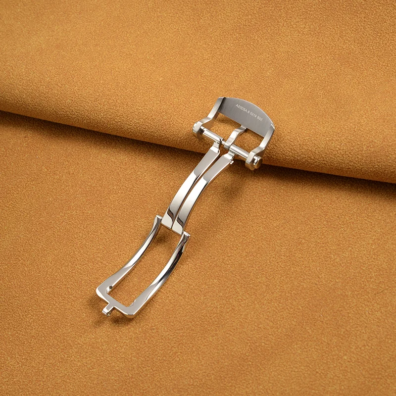 High Quality 20mm Silver Stainless Steel Deployment Clasp For Breitling Watchband Strap Metal Accessory Buckle
