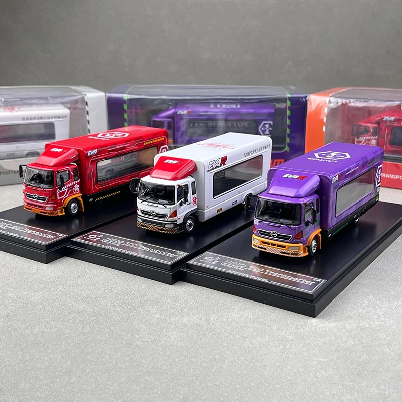 Литая под давлением модель автомобиля Hino 500 Ranger EVA в масштабе 1/64 с подъемным