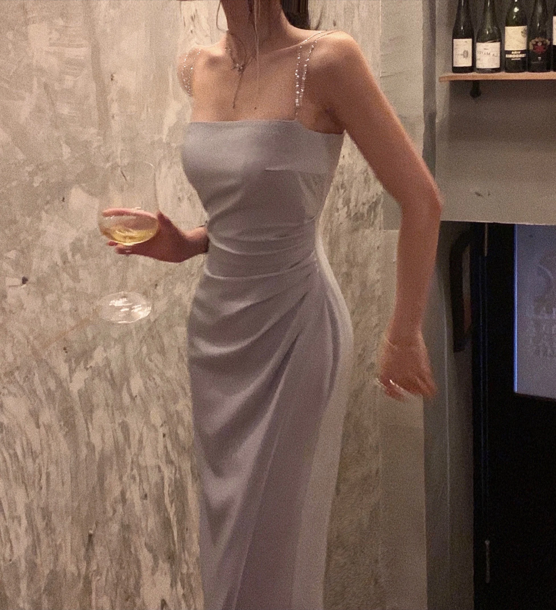

2023 Элегантное летнее платье миди на бретелях-спагетти, женское сексуальное облегающее платье для выпускного вечера, Клубная модная одежда для дня рождения