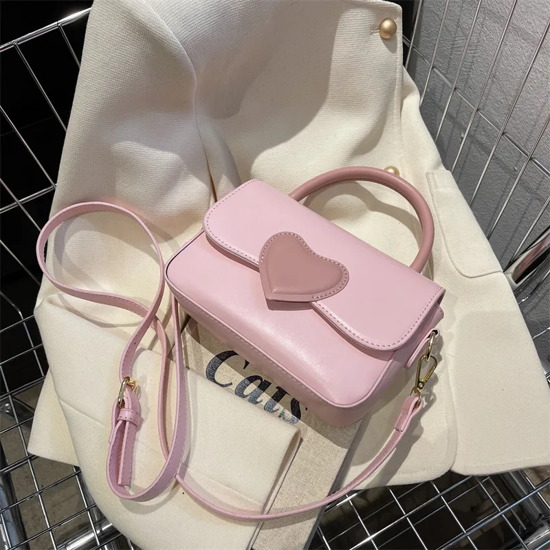 

Fashion Love Bag for Women 2022 New One Shoulder Messenger Small Square Bag Designer Handbags High Quality Crossbody Bags