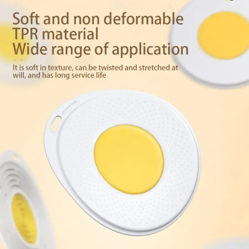 

Fried Egg Insulation Pad Soft Plastic Tableware Mat Dining Table Anti-scald Mat Waterproof Coaster Multifunctional Non-slip Bowl