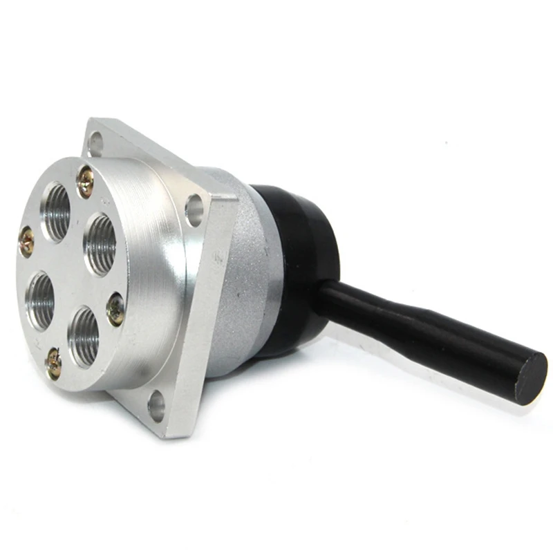 Трехпозиционный 4-позиционный пневматический ручной рычажный клапан с диаметром