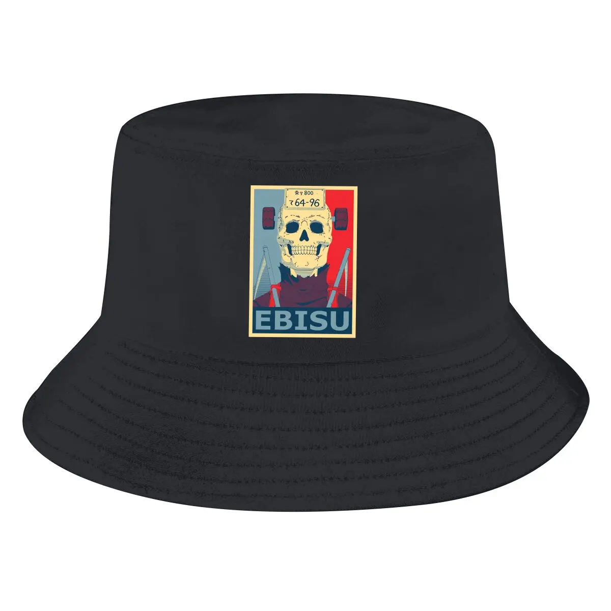 

EBISU Bucket Hat Comic Dorohedoro Fashion Bucket Hats Men Women Outdoor Fisherman Caps Beach Girl Boy Hat
