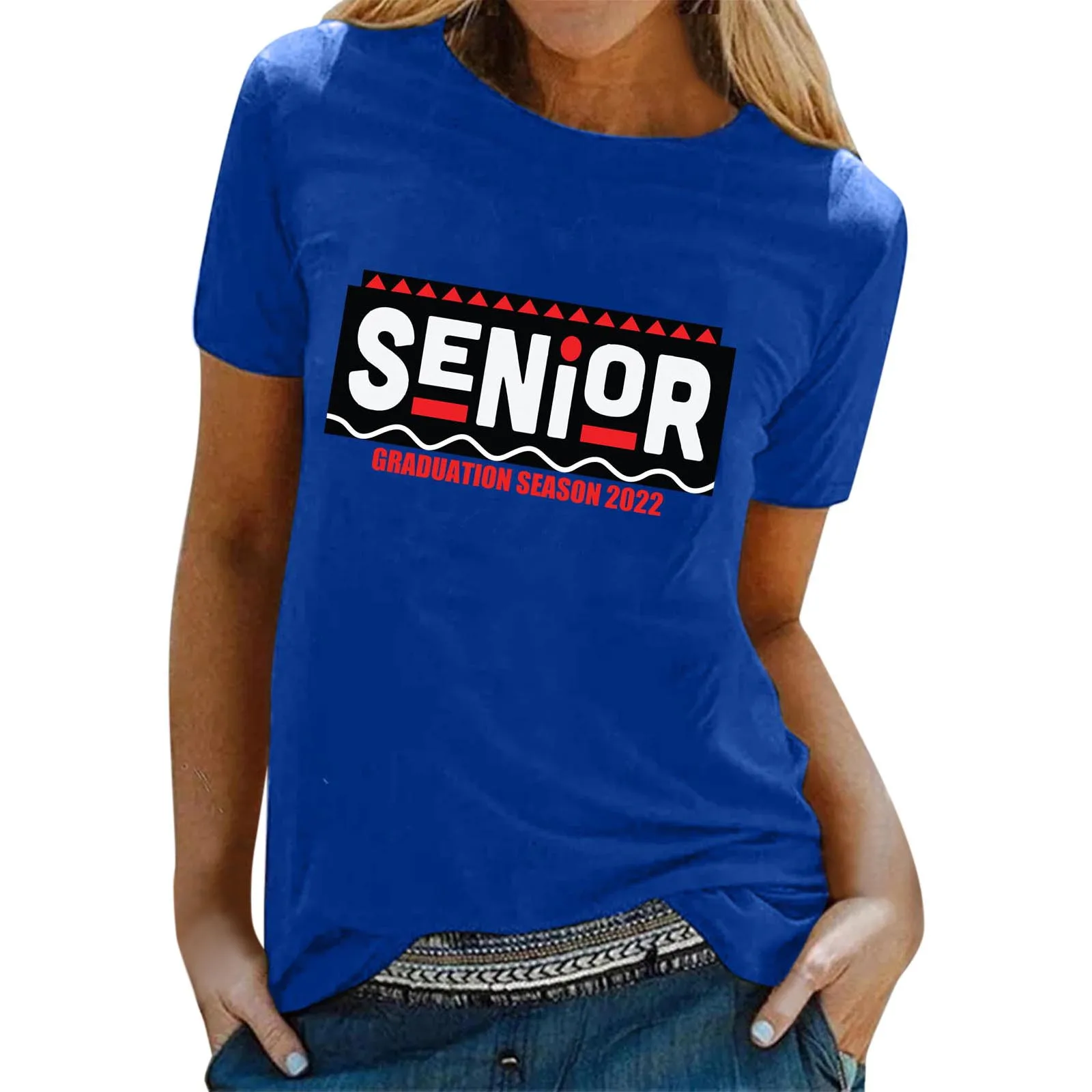 Футболка женская летняя с принтом на выпускной сезон |