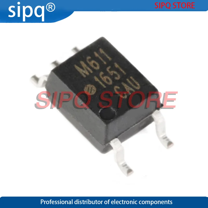 

10PCS/LOT HCPL-M611-500E SOP-5 Small Outline, 5 Lead, High CMR, High Speed, Logic Gate Optocouplers NEW Original