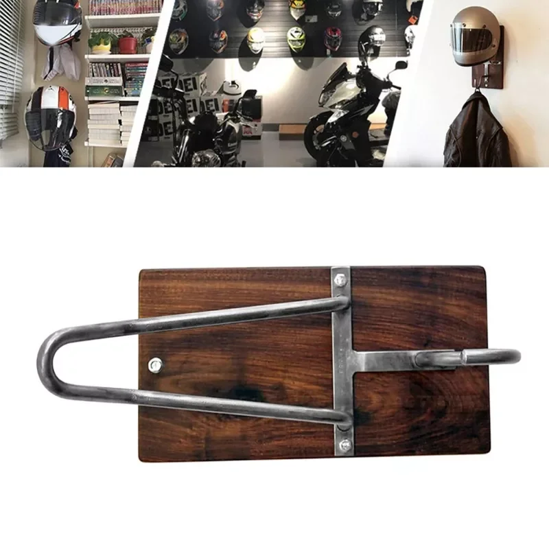 

Pc Wall Door Metal Holder Hook for Hat Clothing Multifunctional Helmet Hook Multipurpose Metal Timber Hook