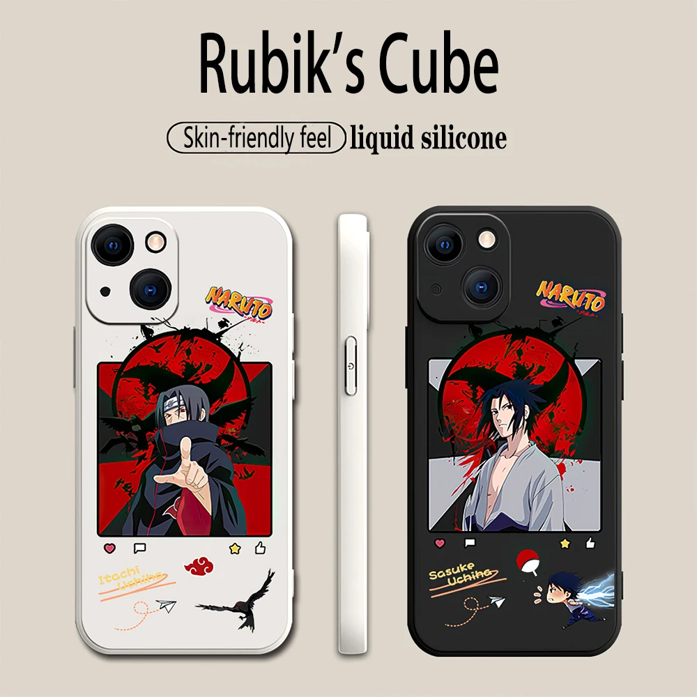 

NARUTO Phone Case For iPhone 11 12 13 Pro MAX Mini 6 6S 7 8 Plus X XR XS MAX SE 2020 5 Soft Silicone TPU Anime Funda Back Cover