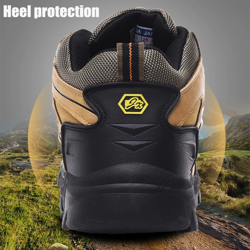 Boot Outdoor Men Hiking Boots High Top Trekking Male Shoes Rainproof Tactical Combat Winter Unisex Military Buty Robocze Meskie