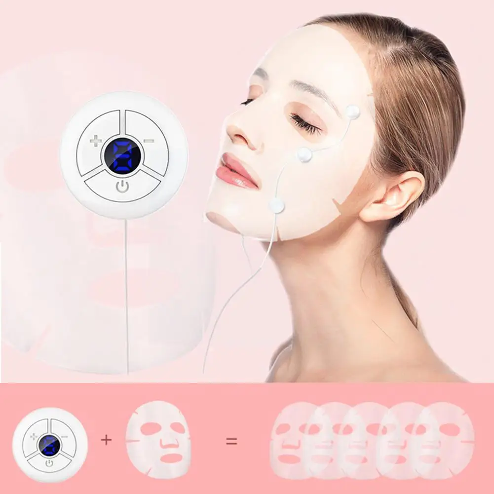 

Electric Ems Massage Face Massager Skin Reduces Anti-wrinkle Tightening Device Skincare Moisturizes Beauty Wrin D2y2