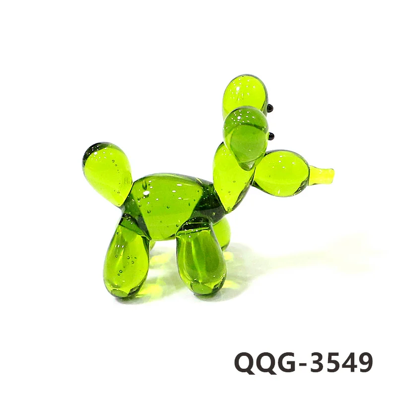 

Стеклянная статуэтка собаки