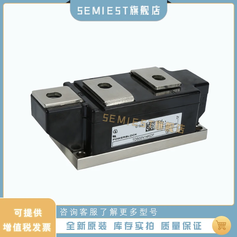 

Силовой тиристорный модуль TD500N14KOF/TD500N16KOF