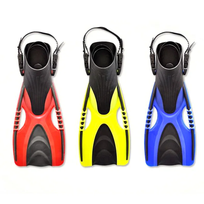 

Hot Elastic Silicone Adjustable Long Scuba Fins Diving Swimming Professional Shose for Adult Snorkeling Training Equipment